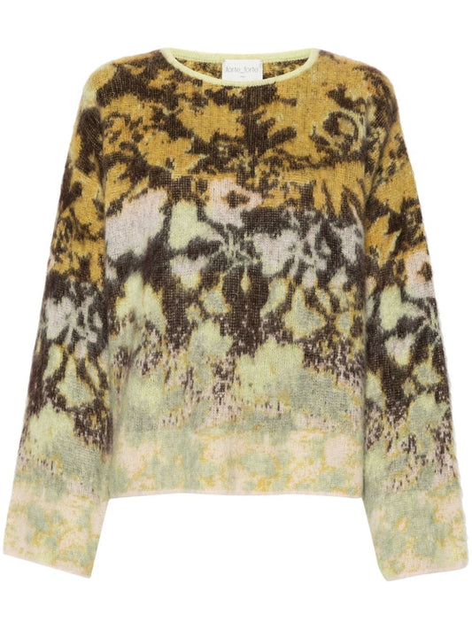 Bloom mist wool blend sweater