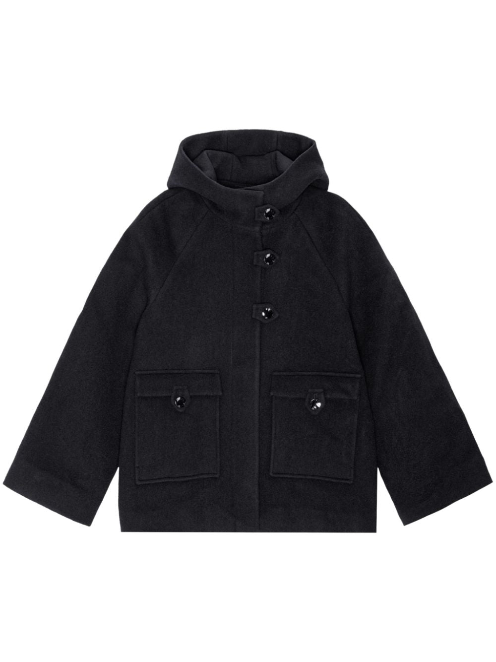 Wool boiled jacket