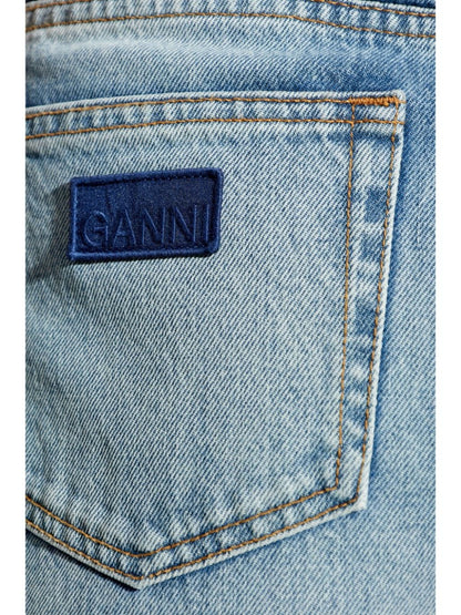 Rigid denim jeans