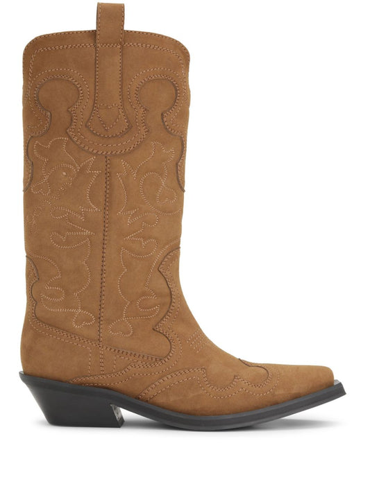 Western embroidered boots