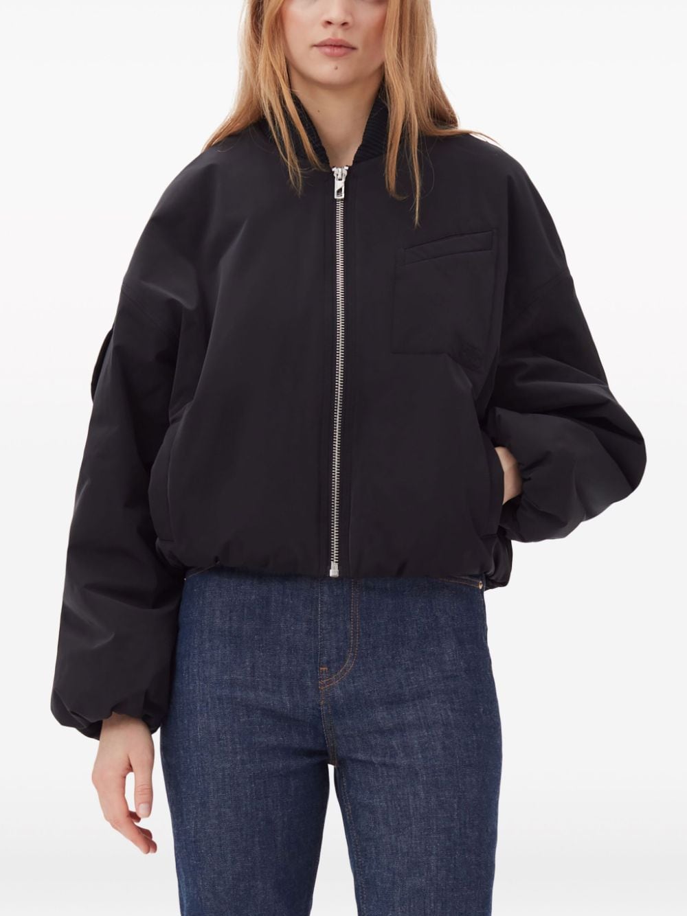 Oversized bomber jacket