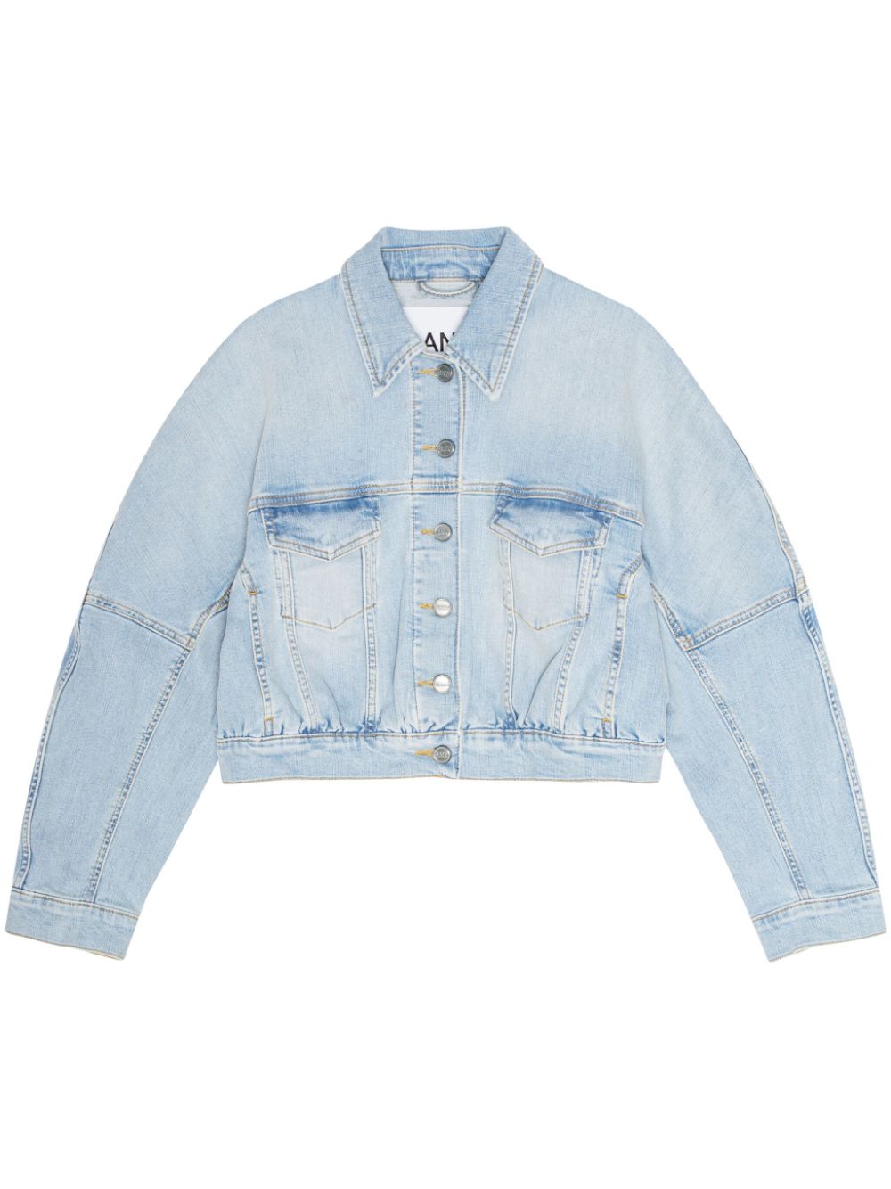 Denim bomber jacket