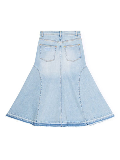 Organic cotton denim skirt