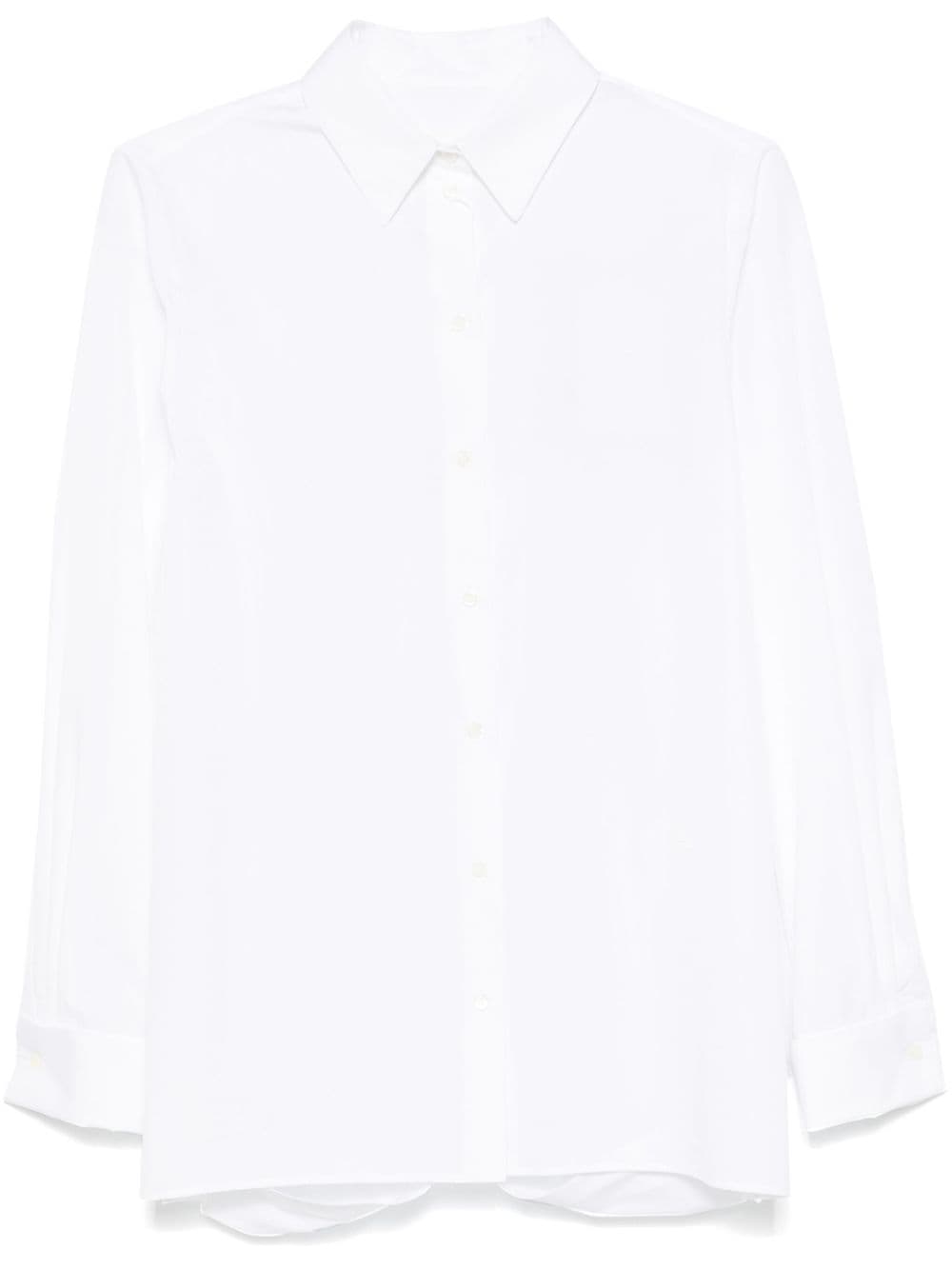 Oversized cotton shirt