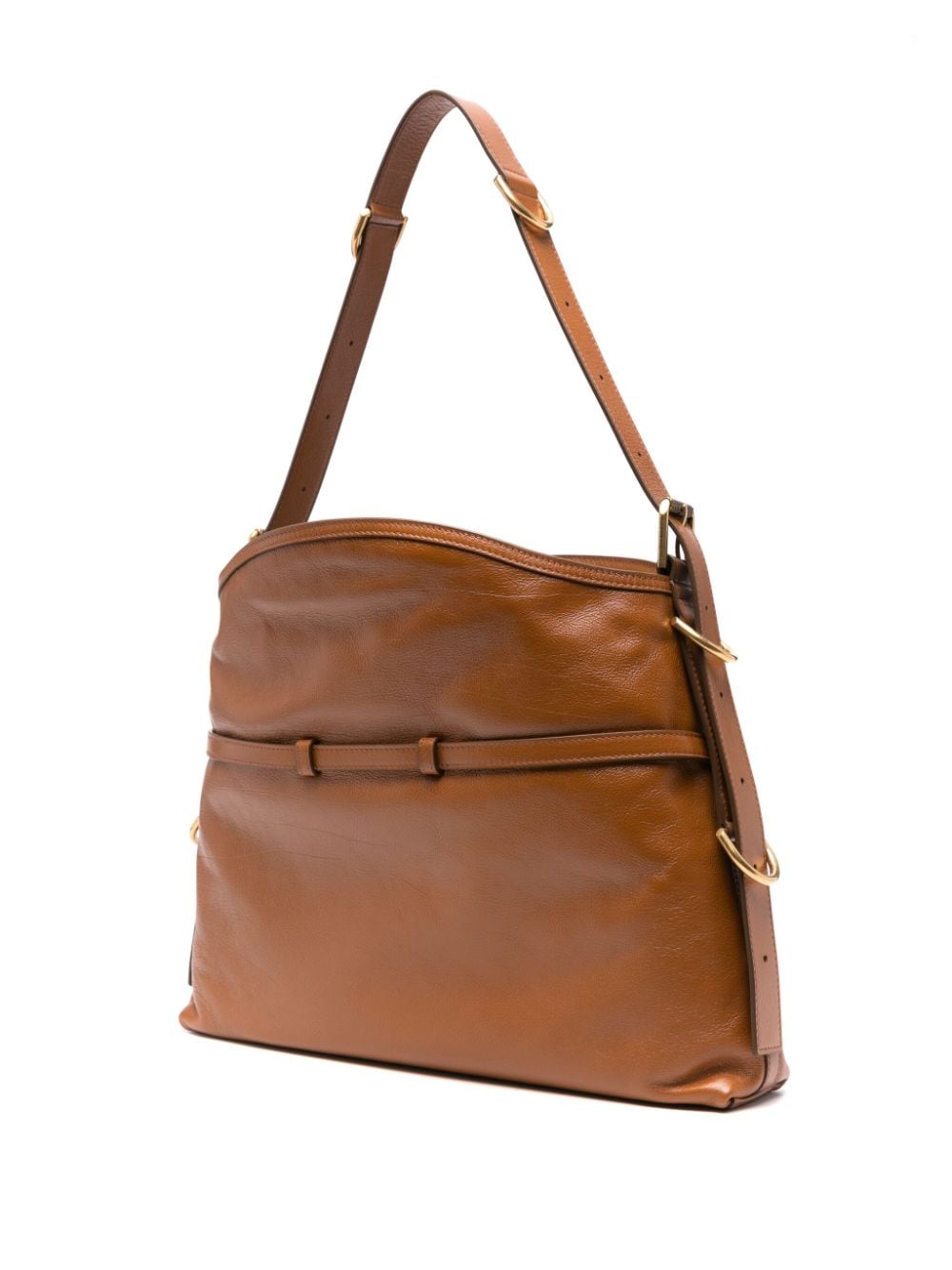 Voyou medium leather shoulder bag