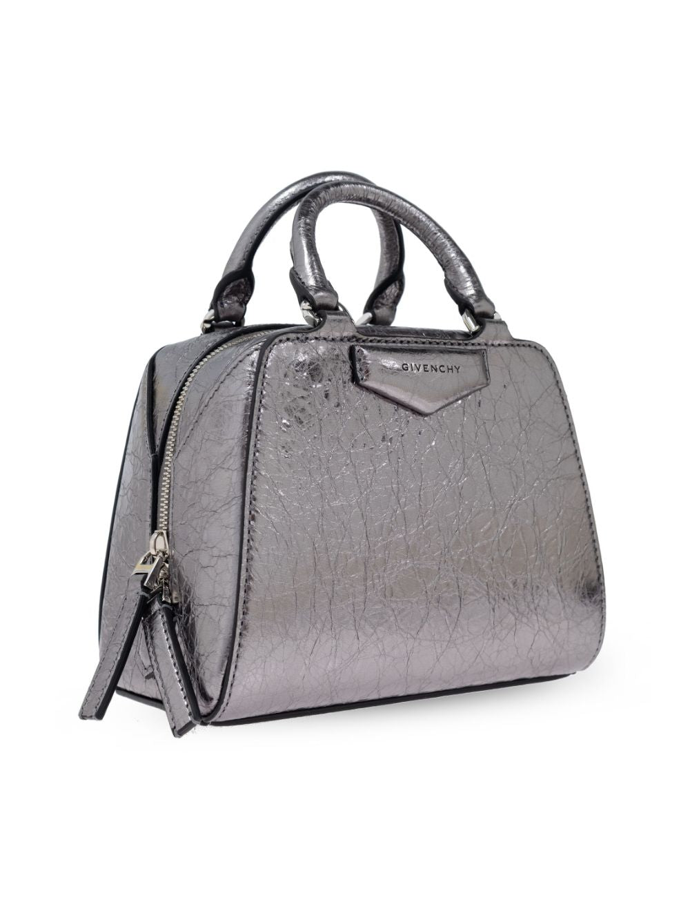 Antigona cube nano leather handbag