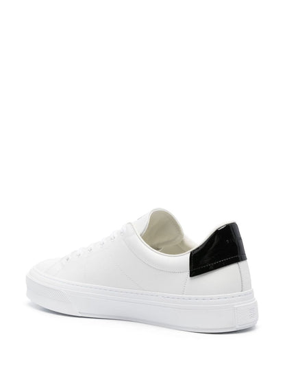 City sport leather sneakers