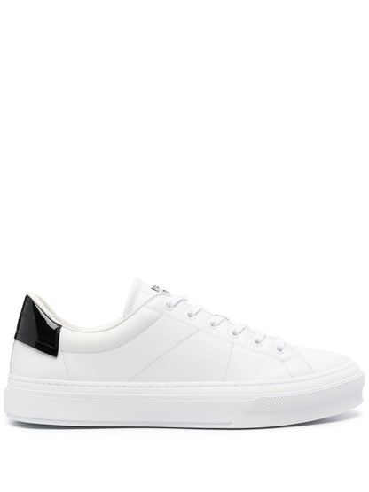 City sport leather sneakers