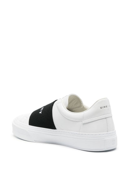 City sport leather sneakers