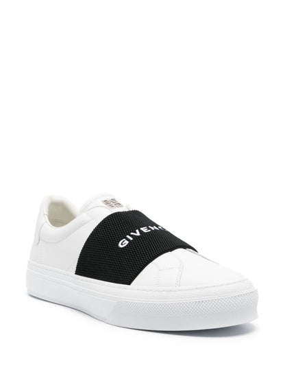 City sport leather sneakers