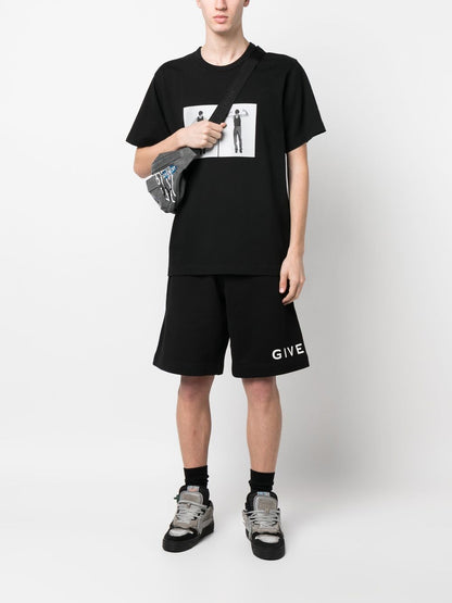 Givenchy archetype cotton sweatshorts