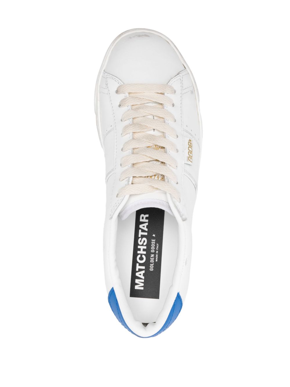 Matchstar leather sneakers