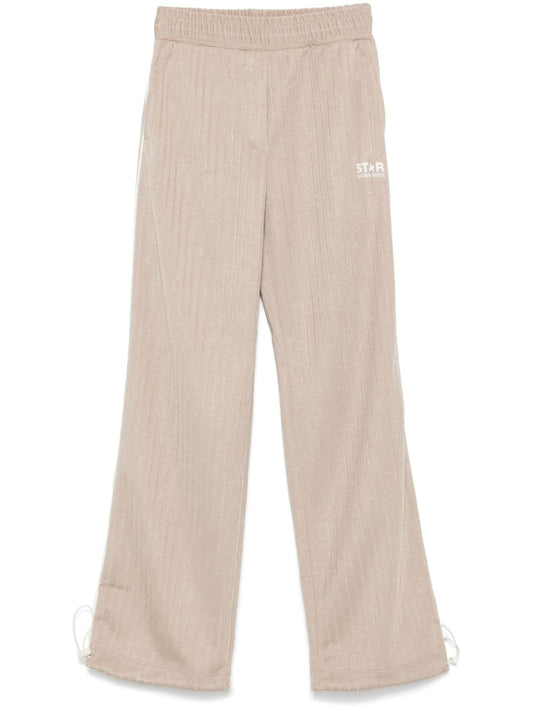 Star wide leg trackpants