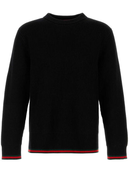 Wool and cashmere sweater