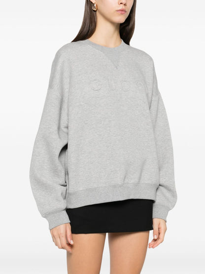 Logo cotton sweatshirt