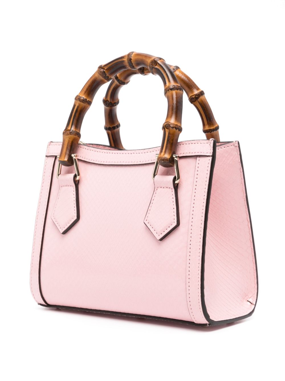 Diana small leather tote bag