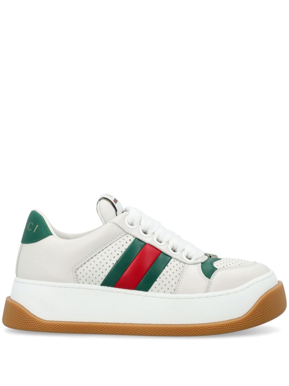 Screener leather sneakers