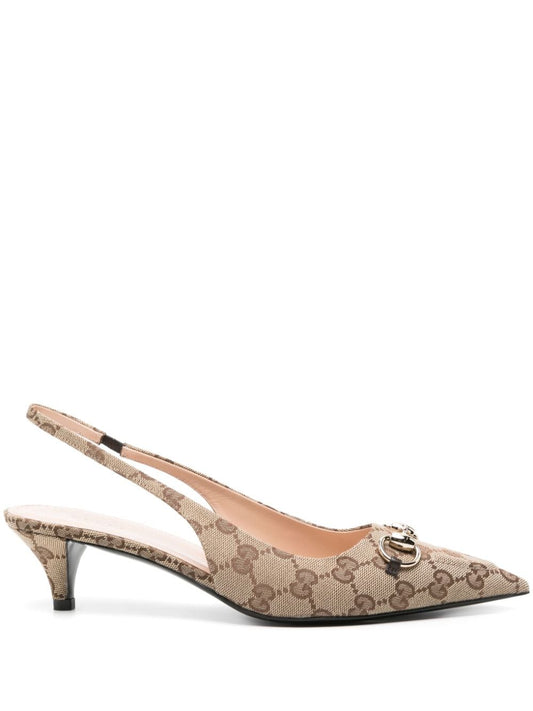 Gg motif slingback pumps