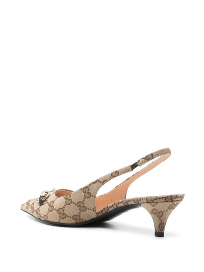 Gg motif slingback pumps