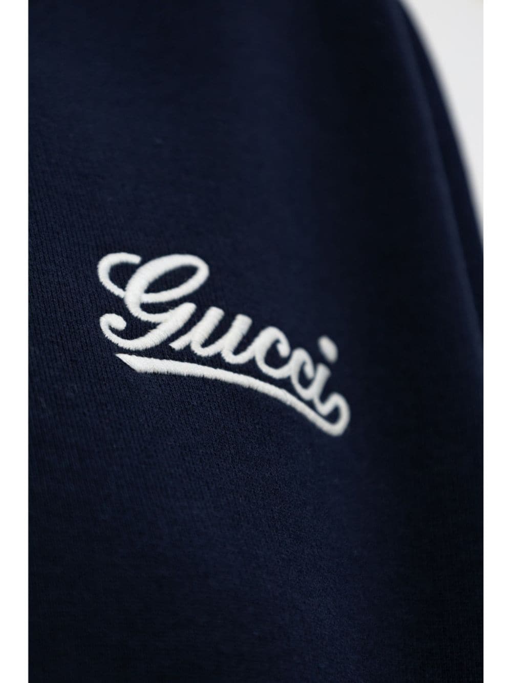 Logo cotton hoodie