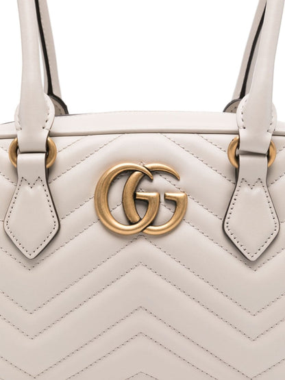 Gg marmont leather shoulder bag