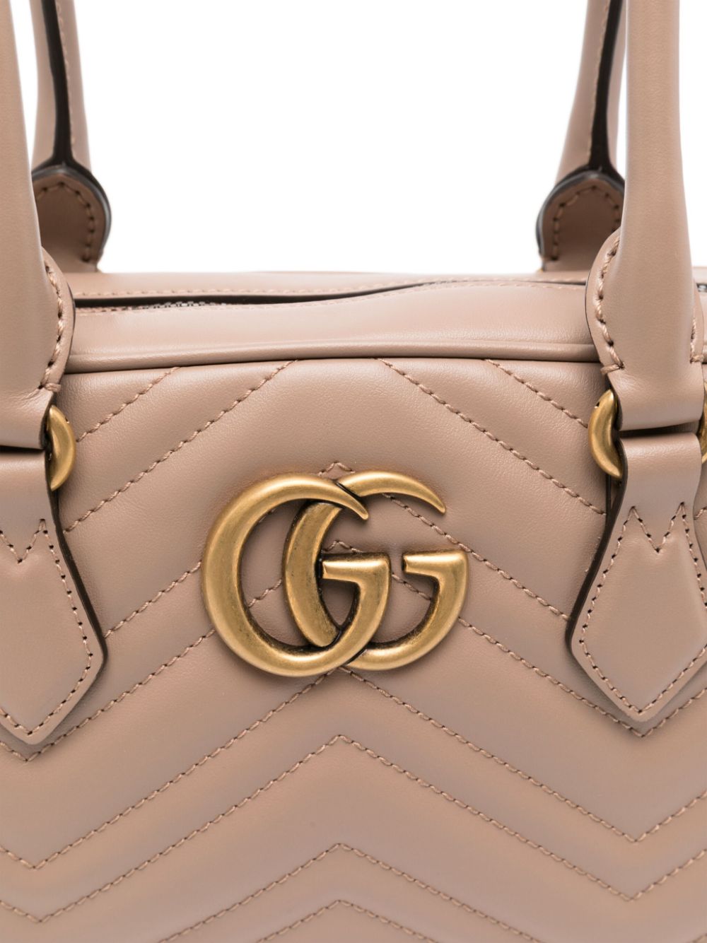 Gg marmont leather shoulder bag