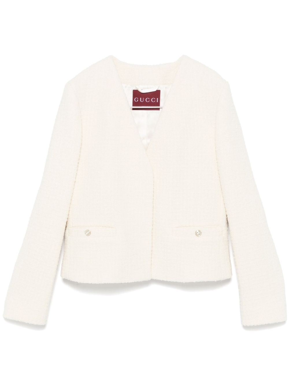 Bouclé wool jacket