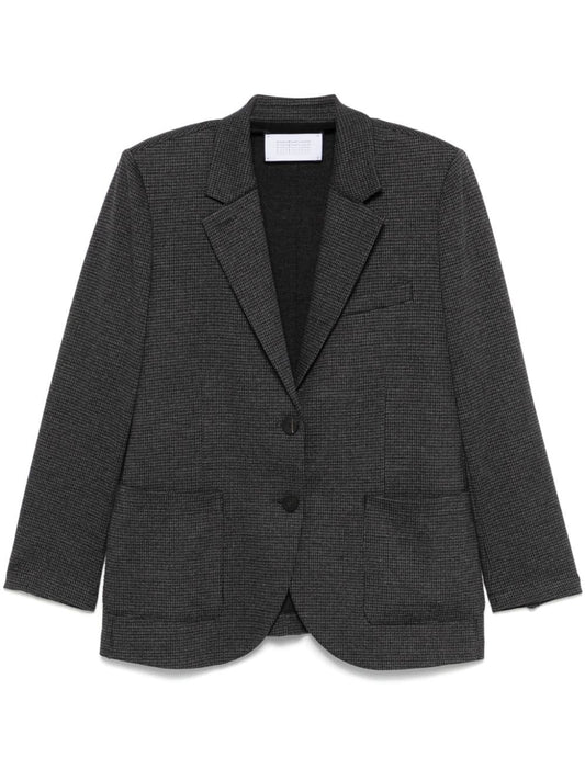 Cotton blend blazer jacket