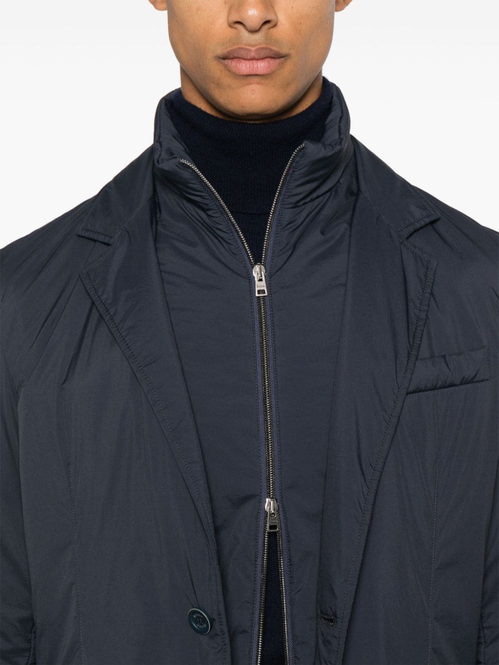 Padded nylon jacket