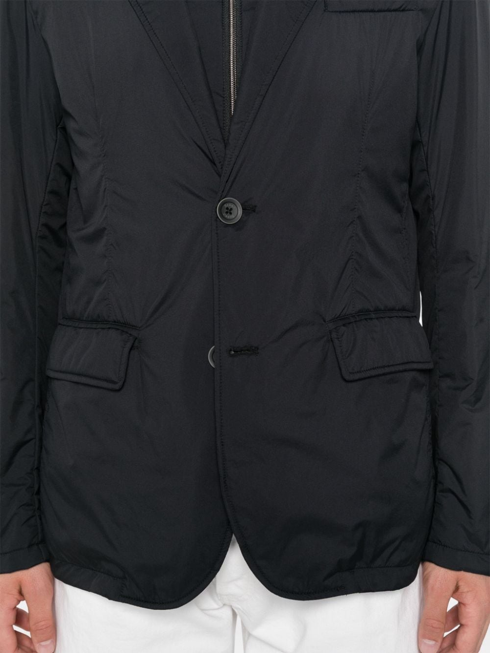 Padded zipped jacket