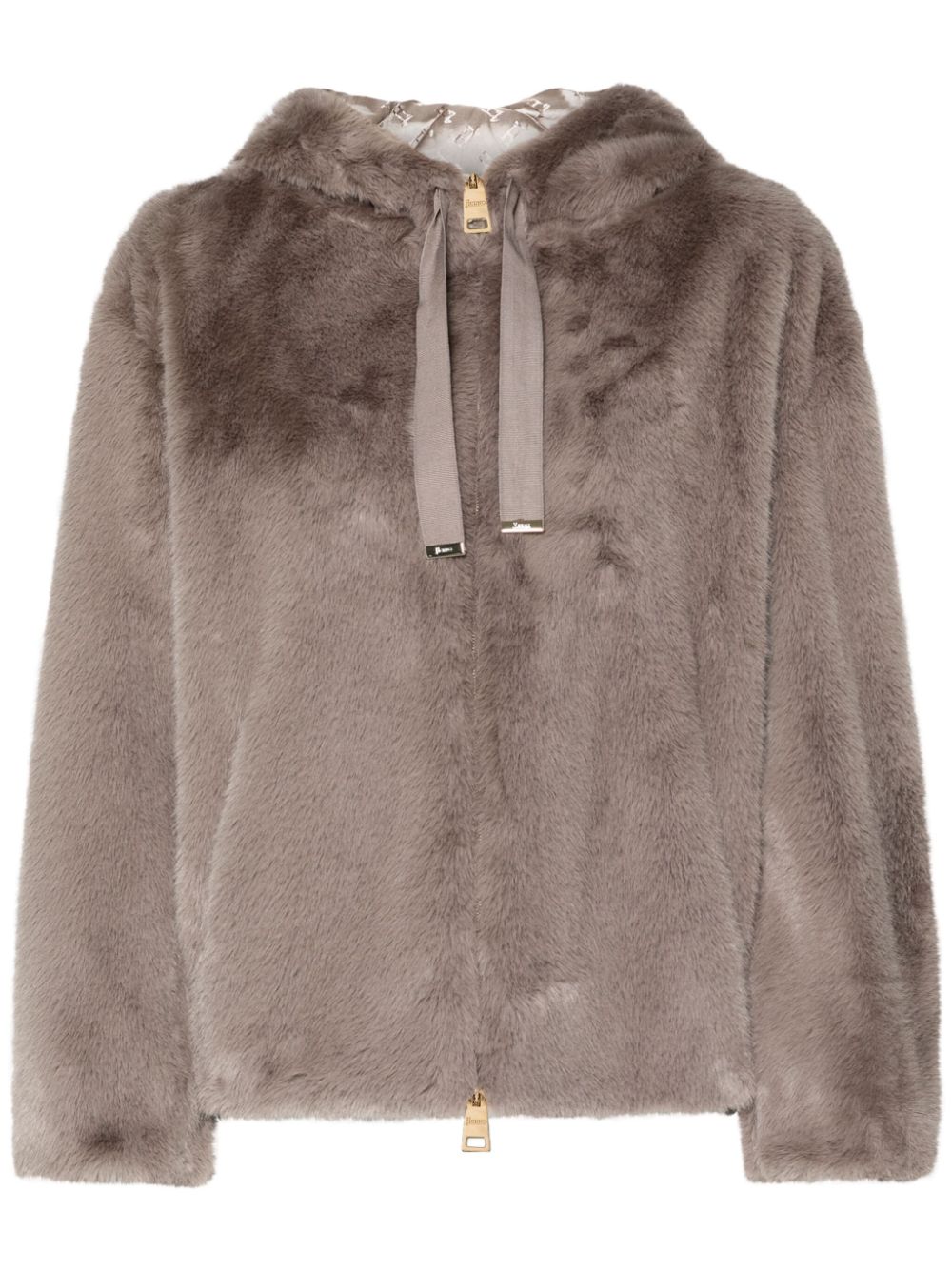 Faux-fur jacket