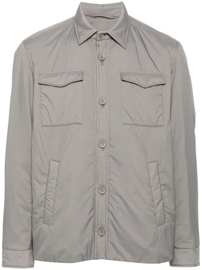 Nylon shirt jacket