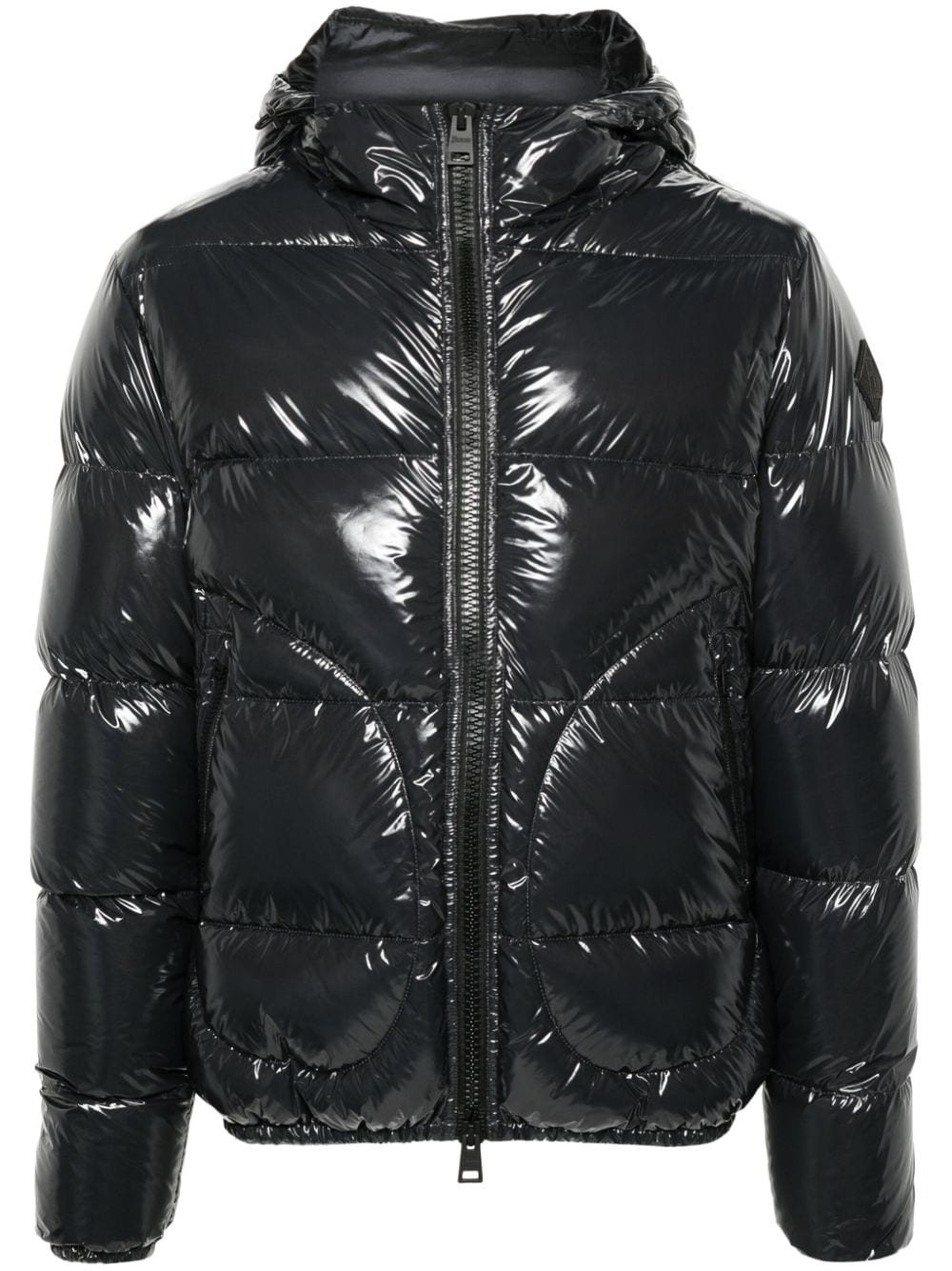 Nylon down jacket