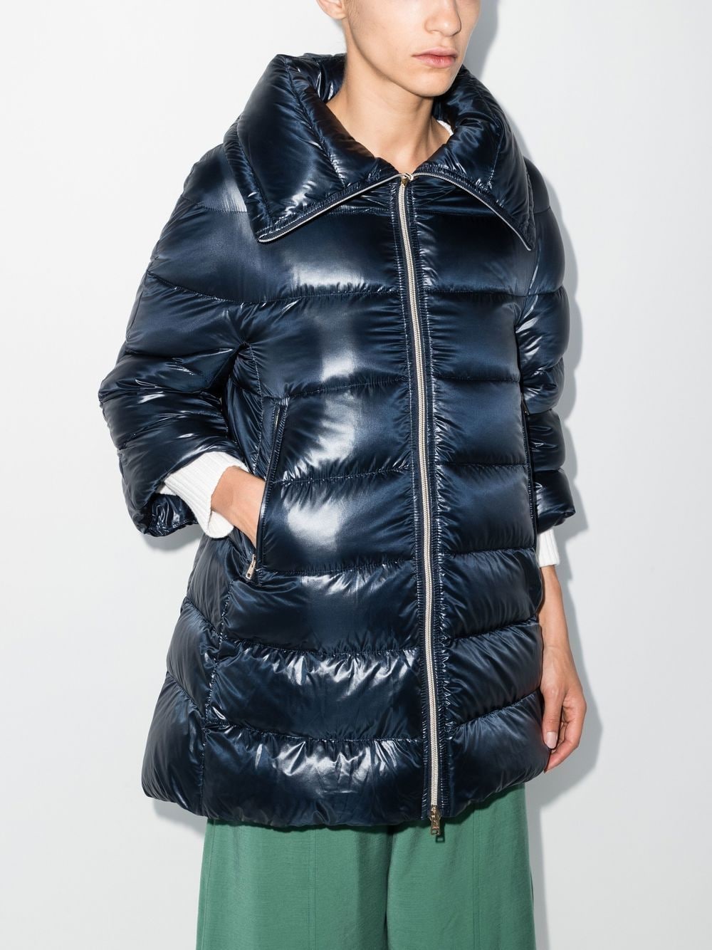 Cleofe midi down jacket