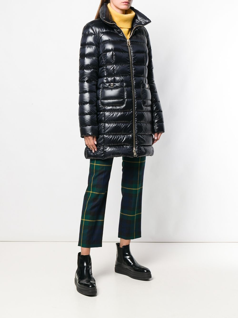 Maria midi down jacket