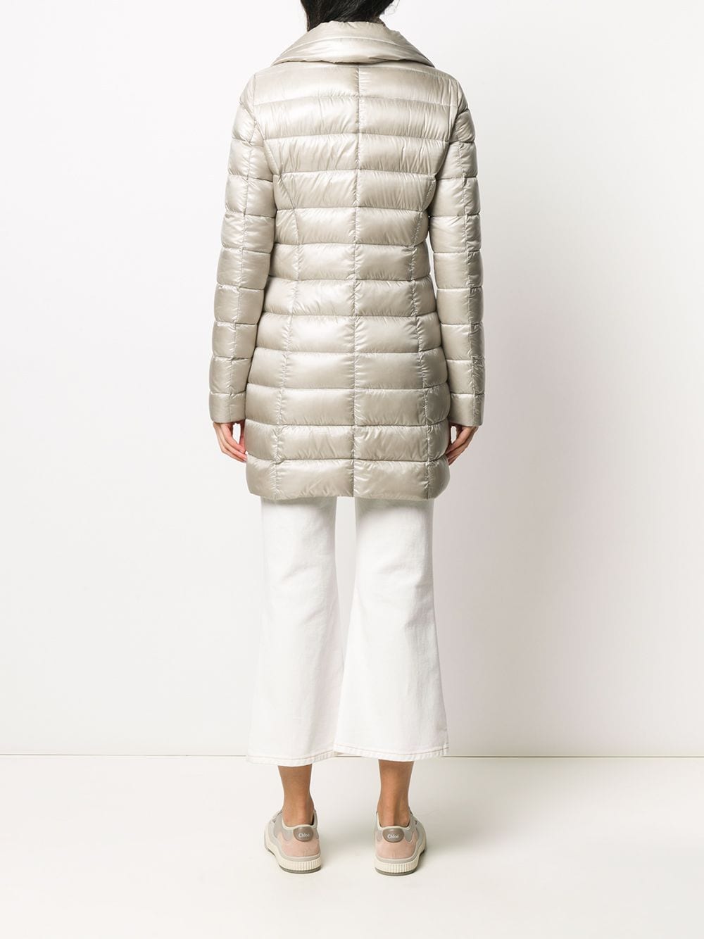 Maria midi down jacket