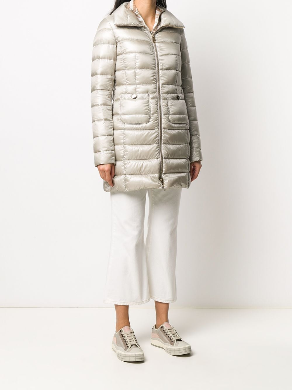 Maria midi down jacket