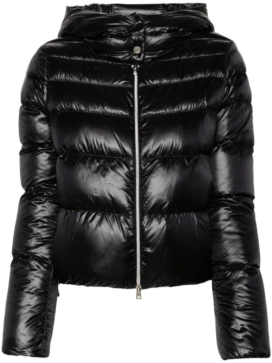 Nylon short down jacket