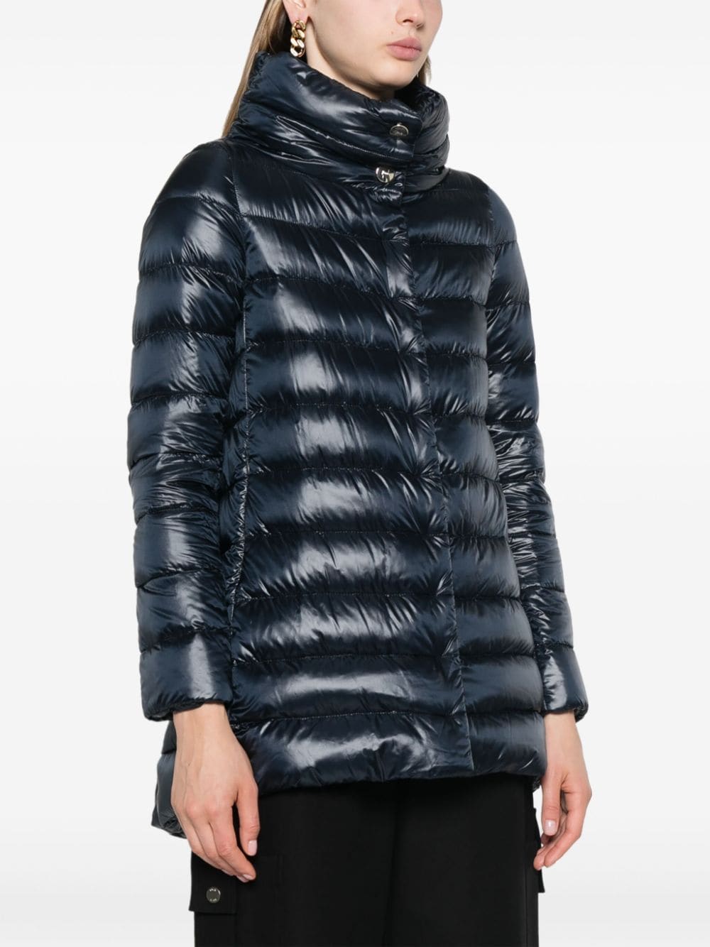 Amelia midi down jacket