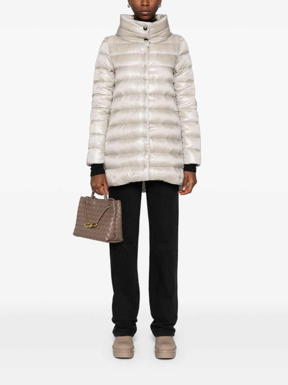 Amelia midi down jacket