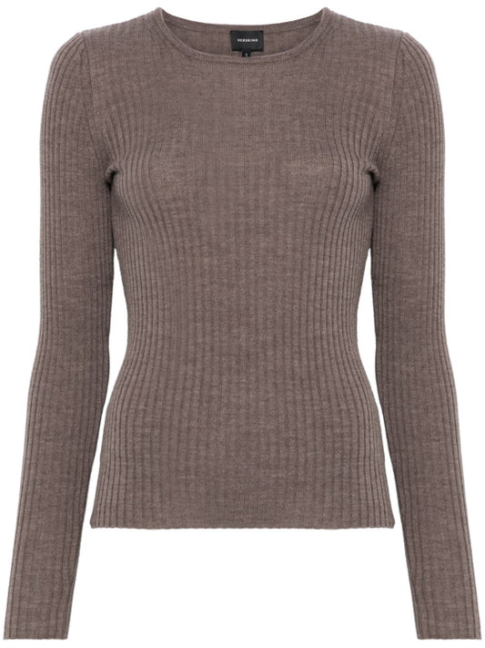 Camb wool crewneck sweater