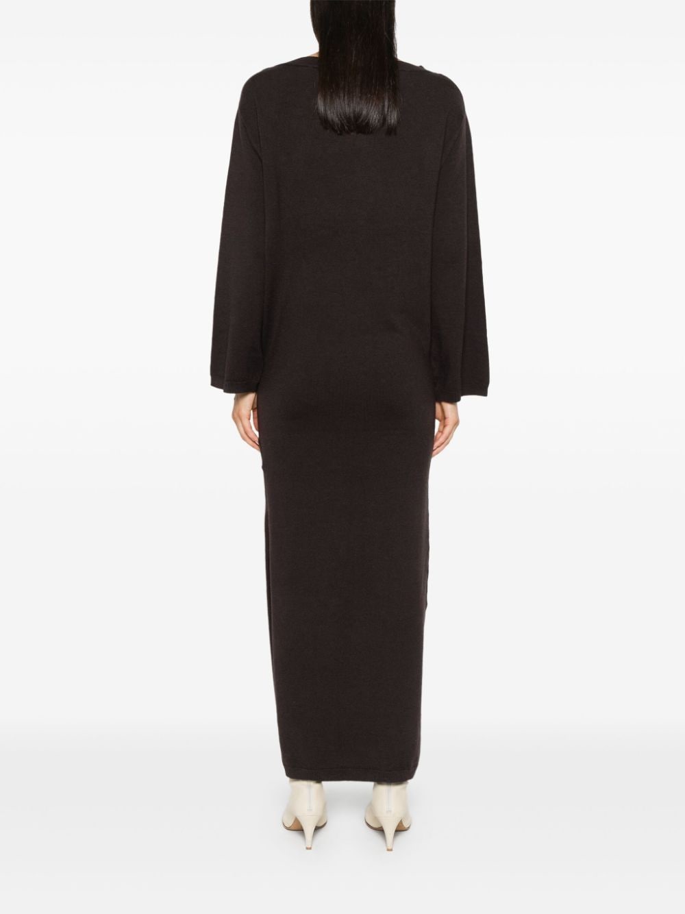 Isabella long knitted dress