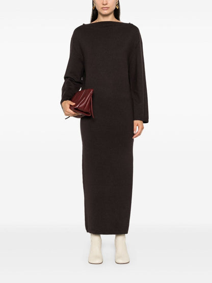 Isabella long knitted dress