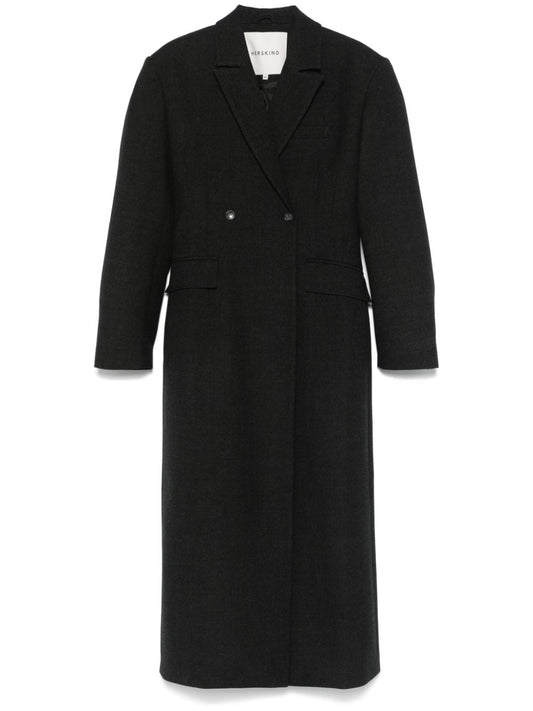 Wool long coat