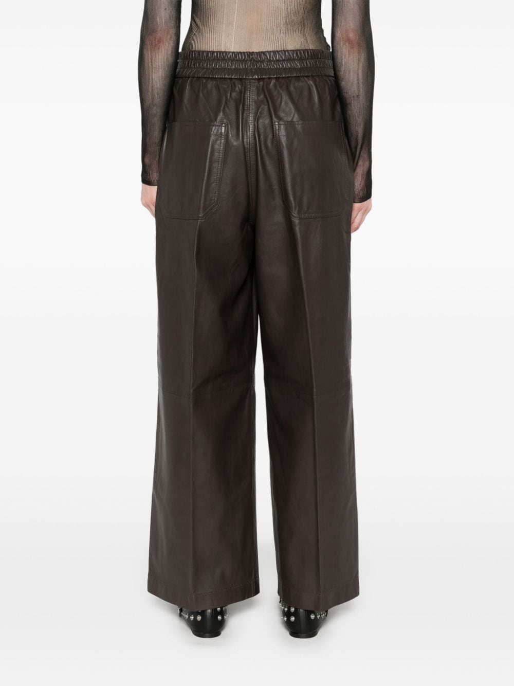 Eagle leather trousers