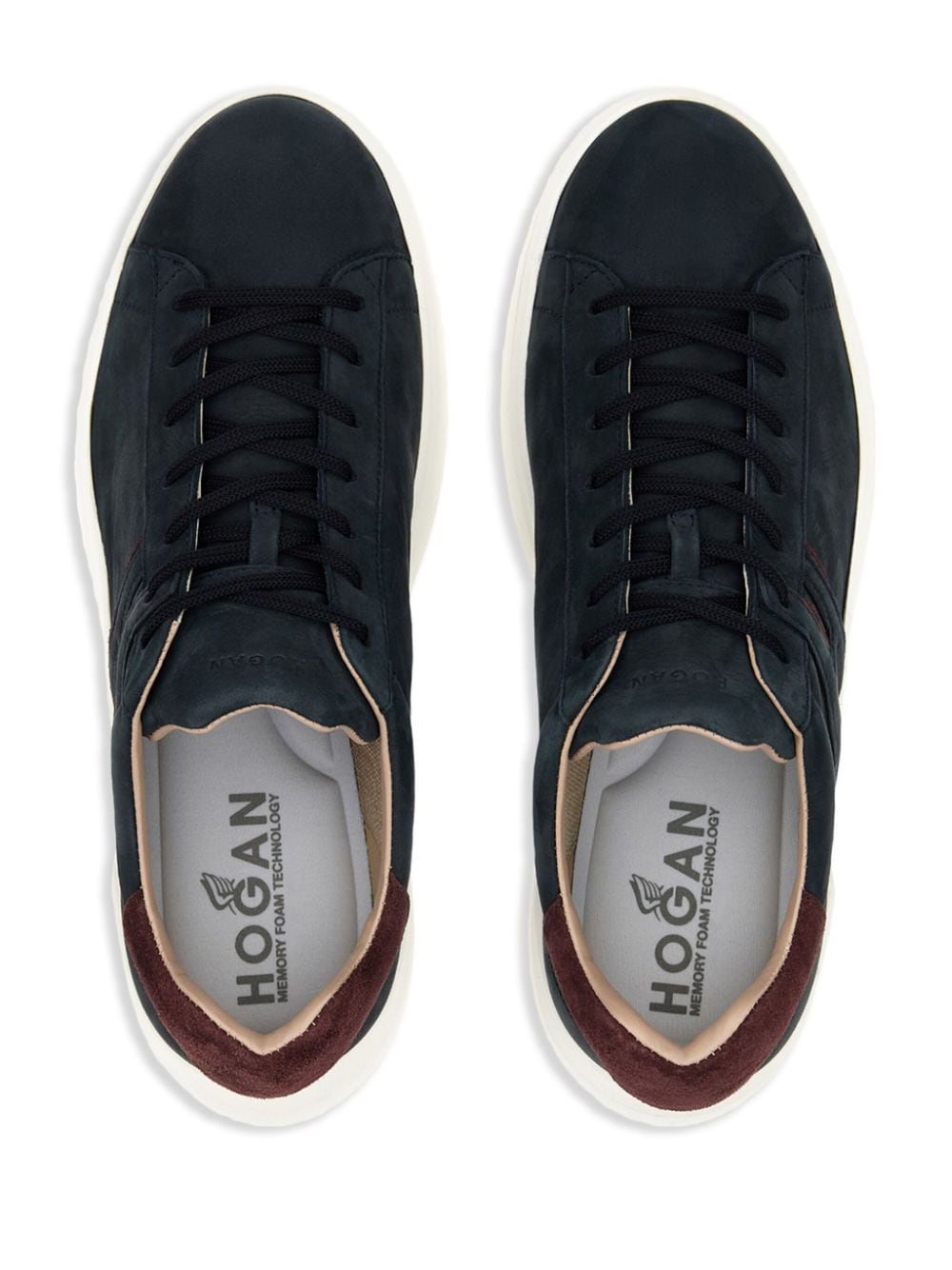 H580 leather sneakers