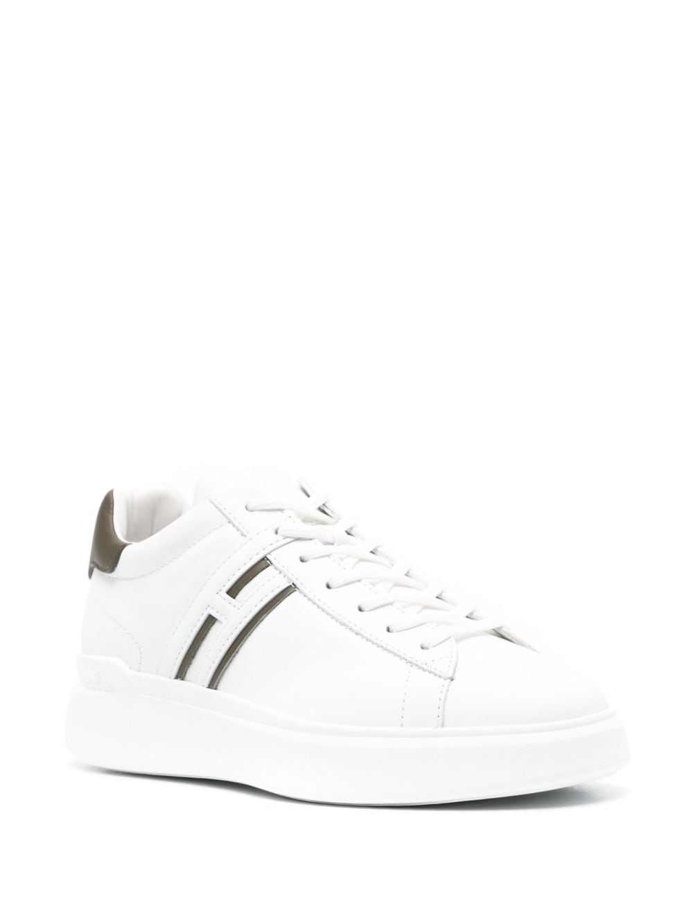 H580 leather sneakers