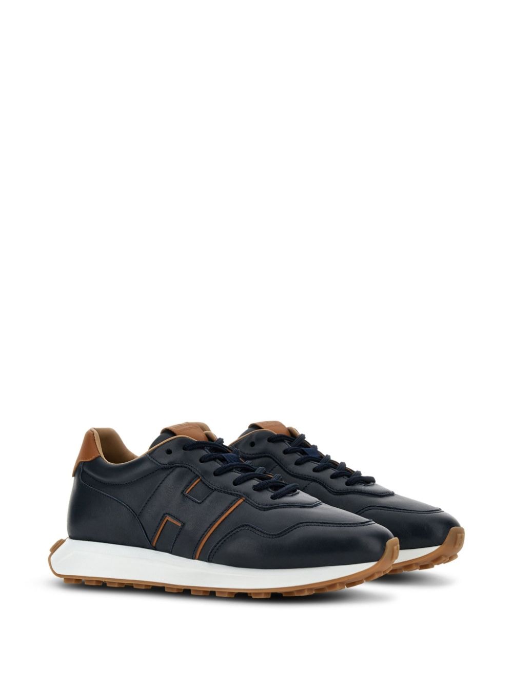 H601 leather sneakers