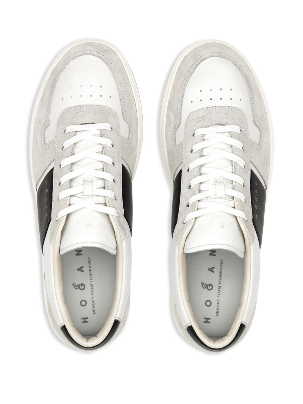 H668 leather sneakers