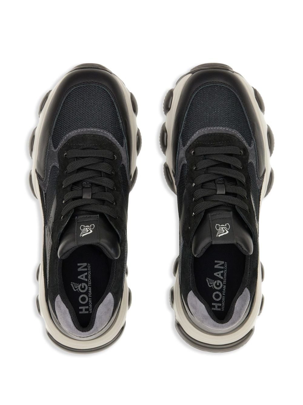 Hyperactive leather sneakers